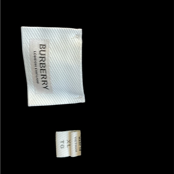 Burberry Check Cotton Sweatpants in Black - Picture 4 of 4